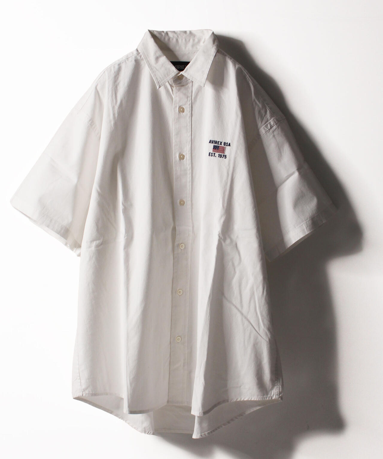 【WEB&DEPOT限定】ワイド オックスフォード 半袖シャツ/ S/S WIDE OXFORD SHIRT