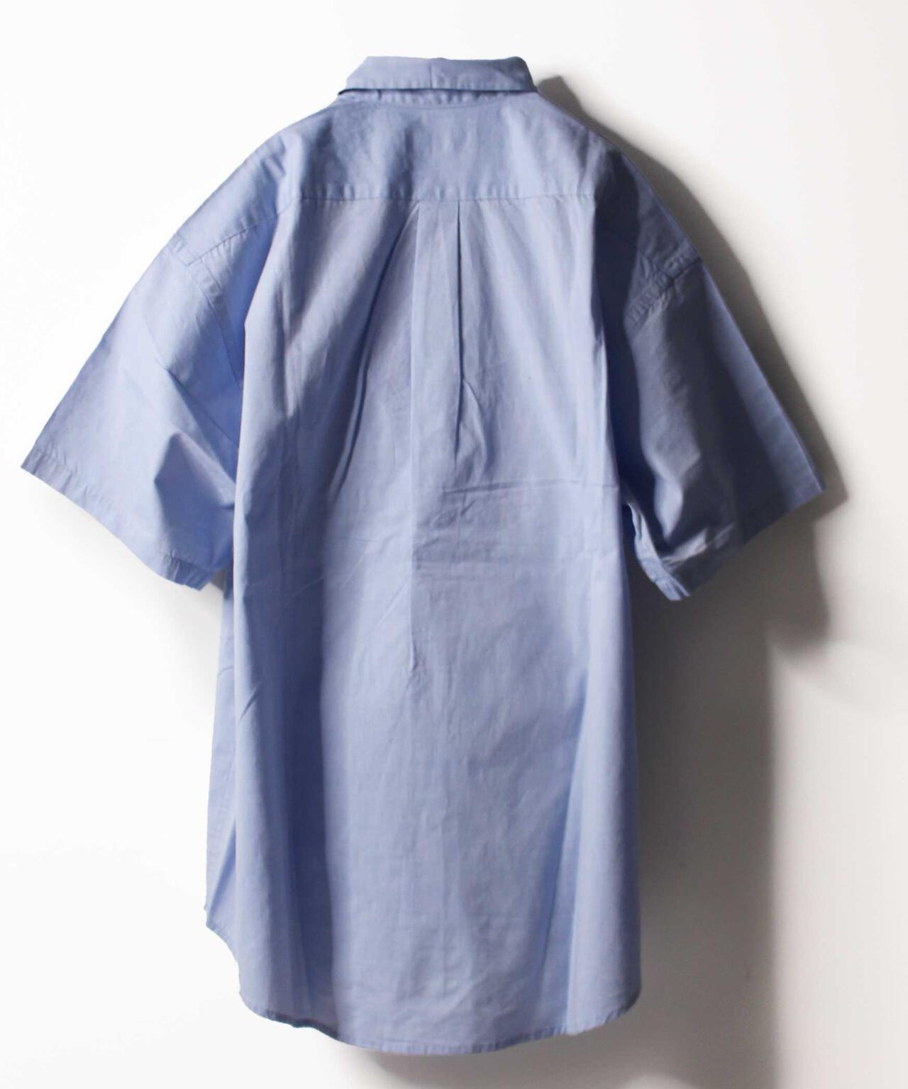 【WEB&DEPOT限定】ワイド オックスフォード 半袖シャツ/ S/S WIDE OXFORD SHIRT