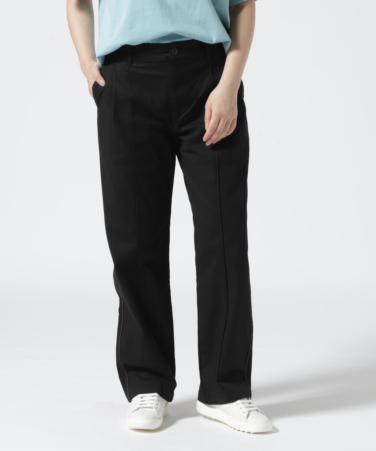 MINI HERINBONE TROUSER PANTS/ ミニヘリンボーントラウザーパンツ