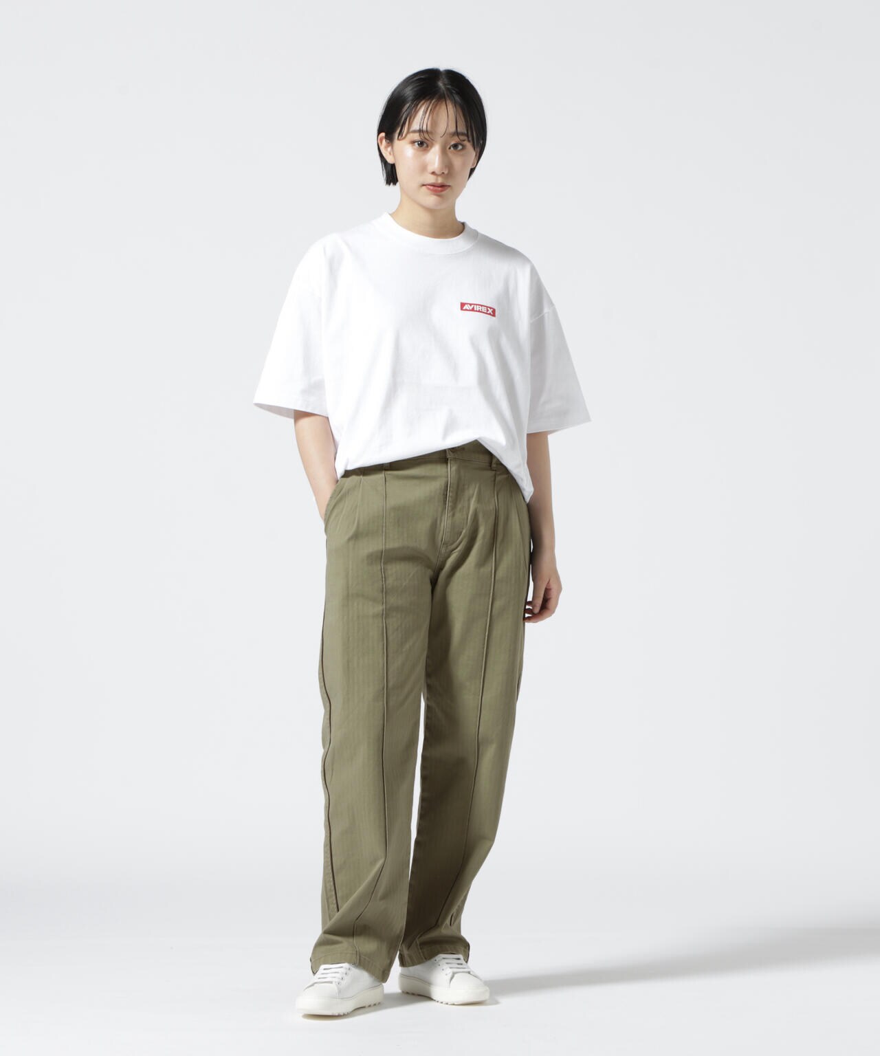 MINI HERINBONE TROUSER PANTS/ ミニヘリンボーントラウザーパンツ