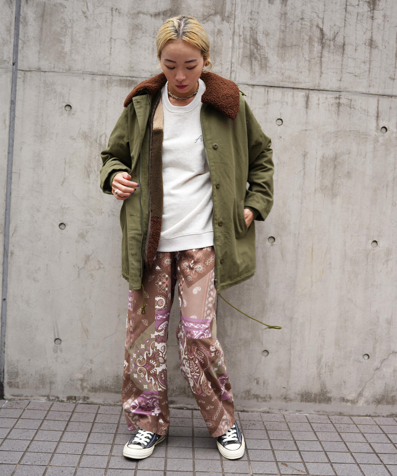 MULTI DECK JACKET WITH BOA VEST/ マルチデッキジャケットウィズボアベスト
