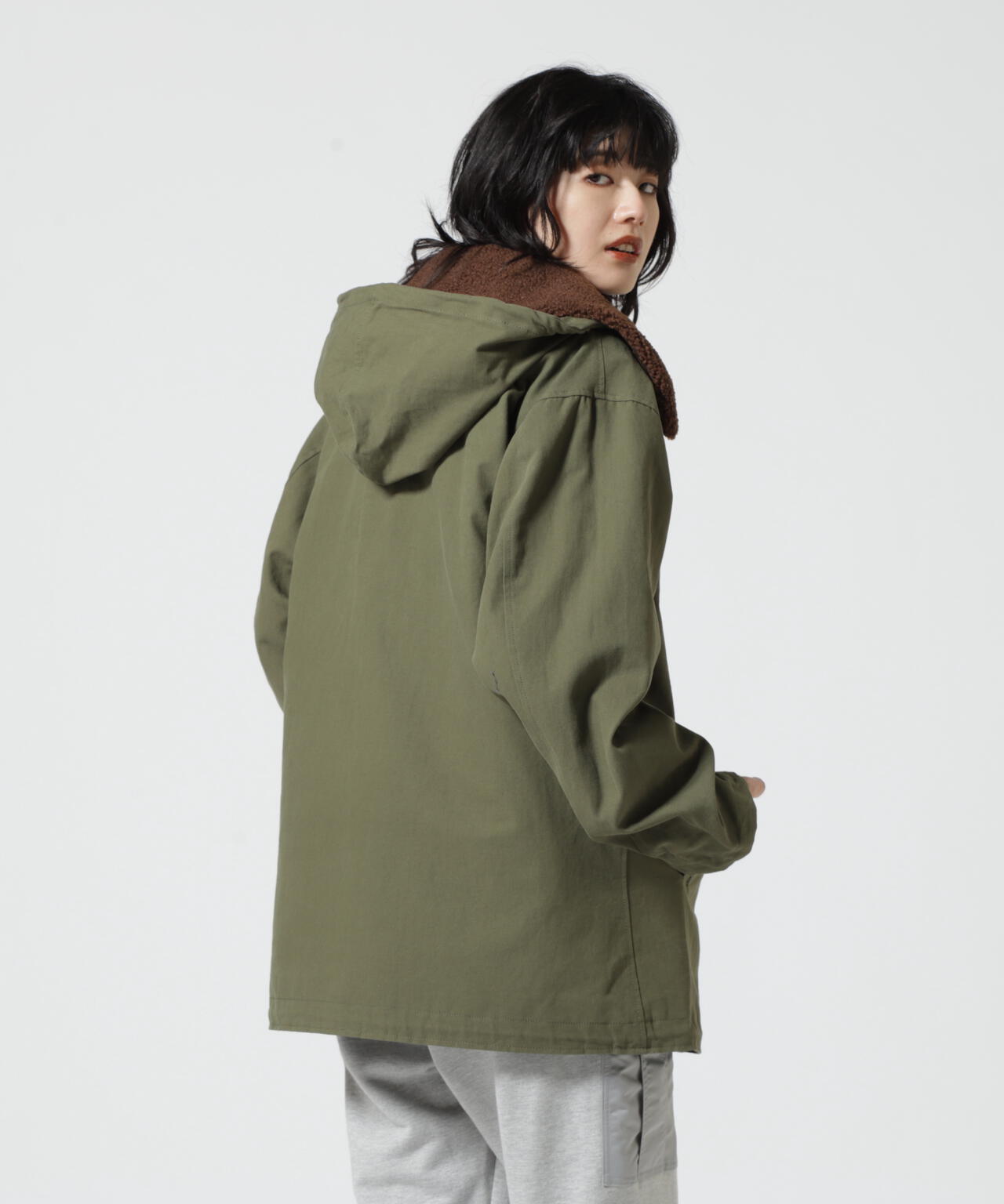 MULTI DECK JACKET WITH BOA VEST/ マルチデッキジャケットウィズボアベスト