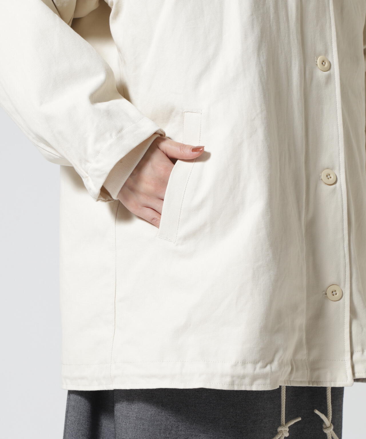 MULTI DECK JACKET WITH BOA VEST/ マルチデッキジャケットウィズボアベスト