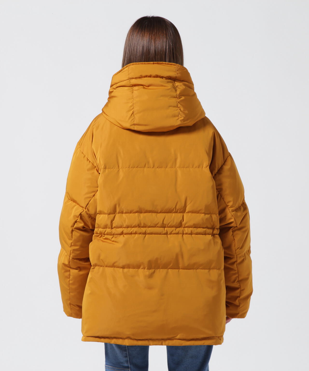 ≪直営店限定≫WEST DRAWSTRING DOWN JACKET/ ウエストドローストリング ダウンジャケット