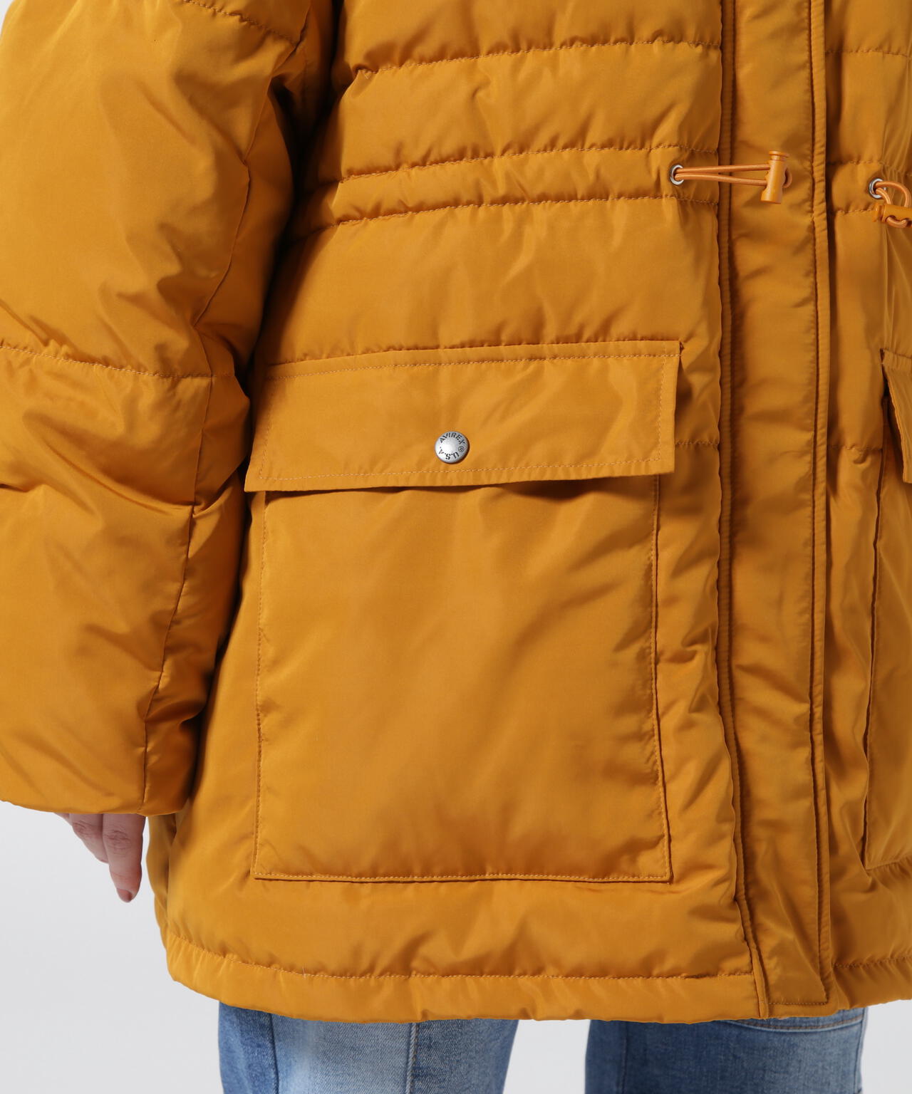 ≪直営店限定≫WEST DRAWSTRING DOWN JACKET/ ウエストドローストリング ダウンジャケット