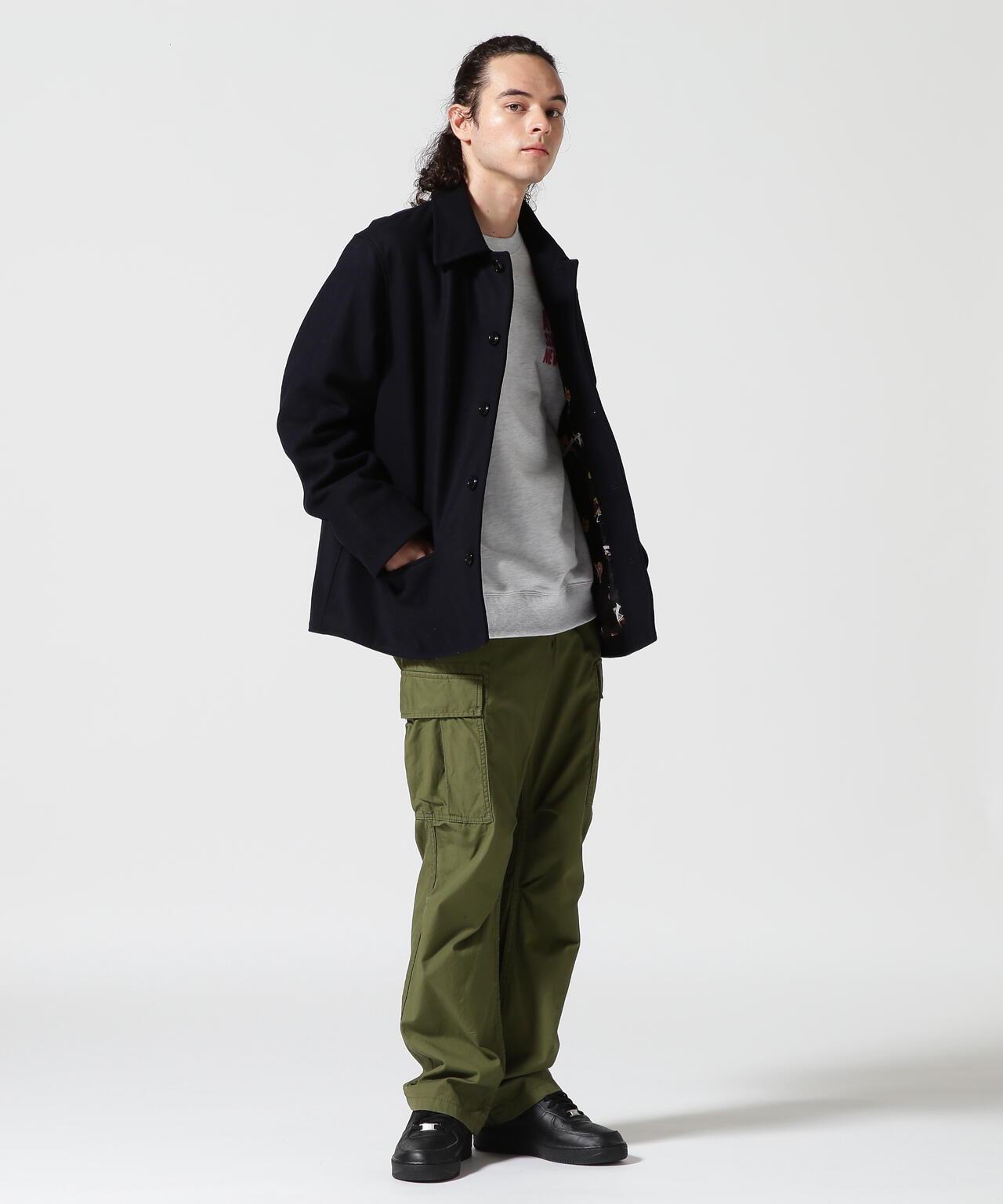 WEB限定》WOOL CAR COAT / ウール カーコート | AVIREX