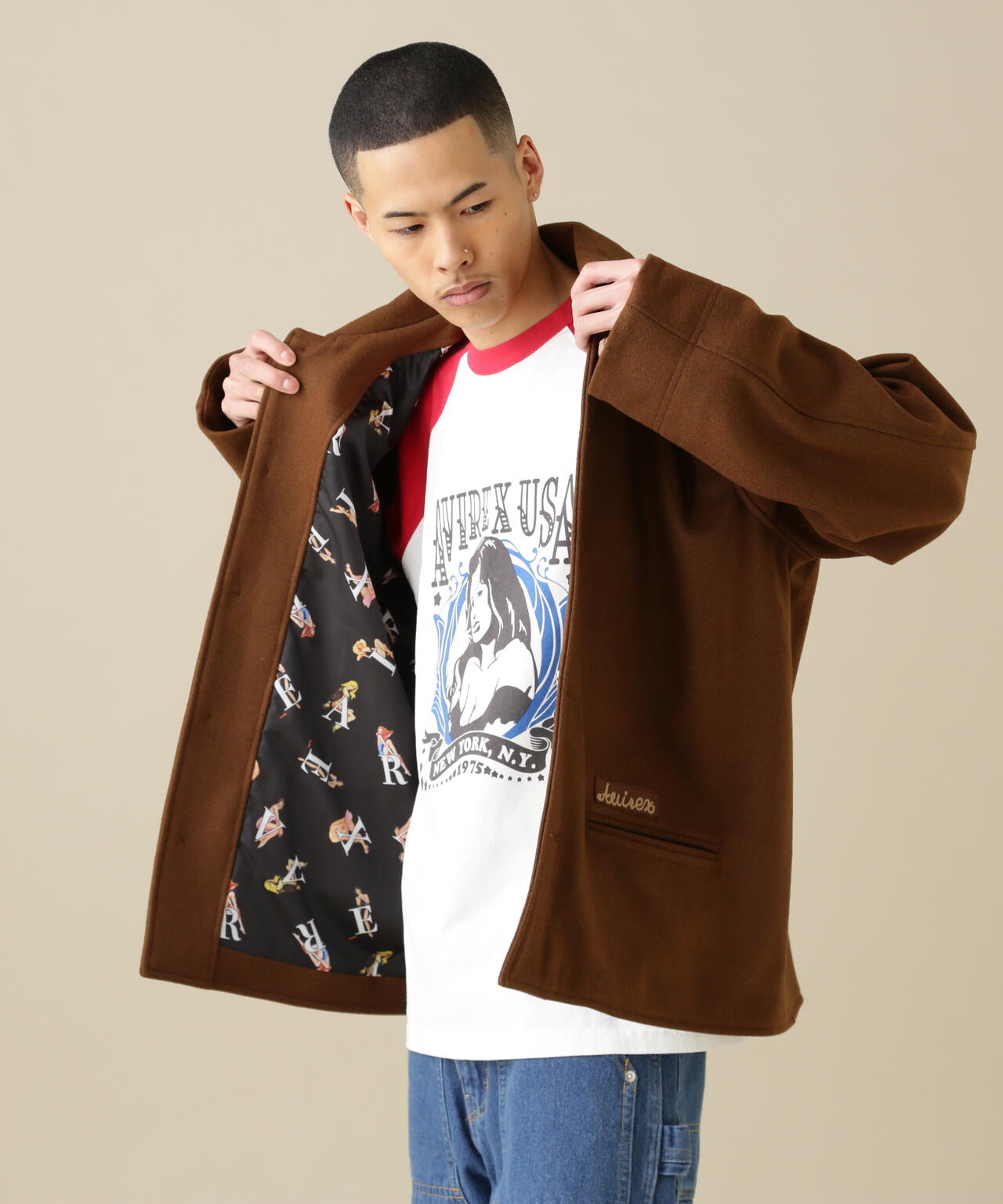 WEB限定》WOOL CAR COAT / ウール カーコート | AVIREX