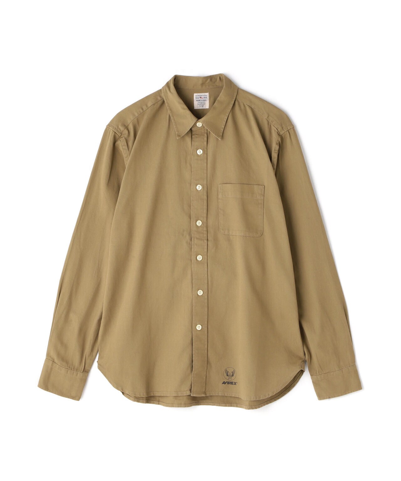 アヴィレックス DAILY TWILL REGULAR SHIRTS 6175109 ポイント10倍！AVIREX アビレックス デイリーウェア 6175109