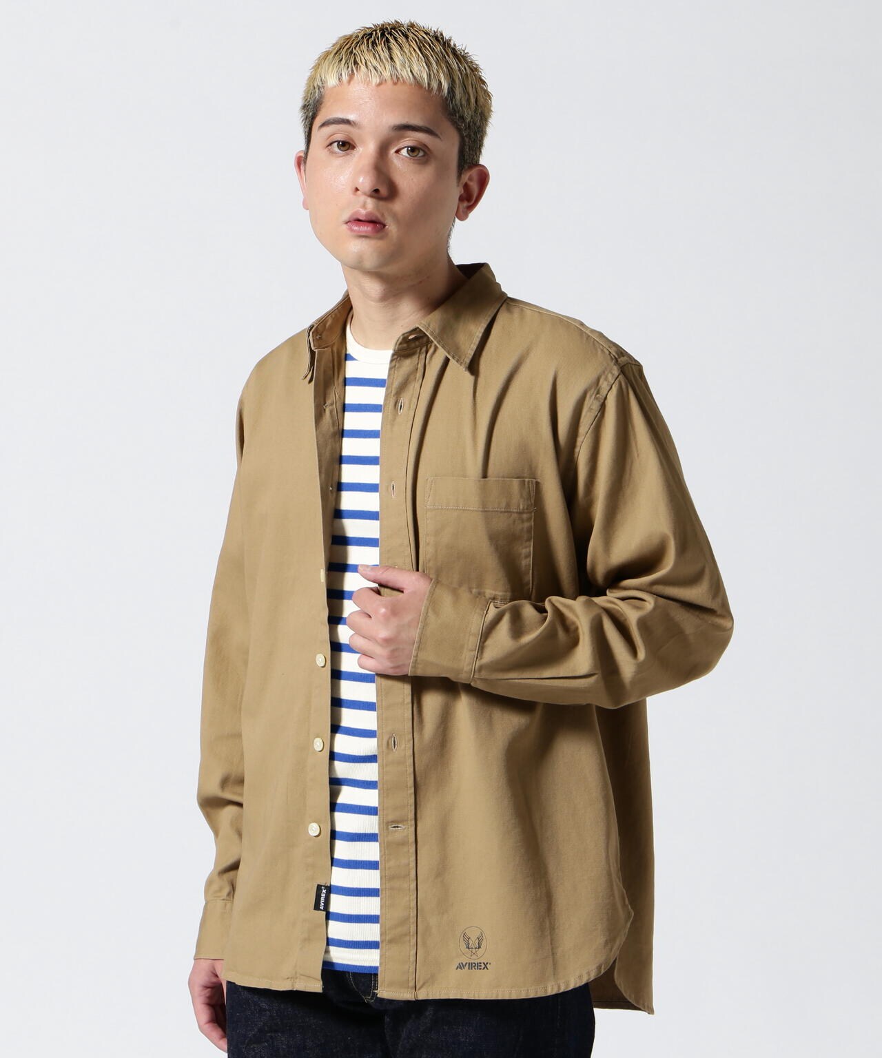 DAILY/デイリー》DAILY L/S REGULAR SHIRT/長袖 レギュラー シャツ