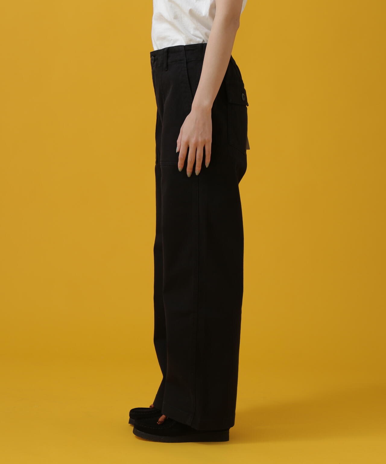 BAKER SEMI STRAIGHT PANTS/ ベイカーセミストレートパンツ