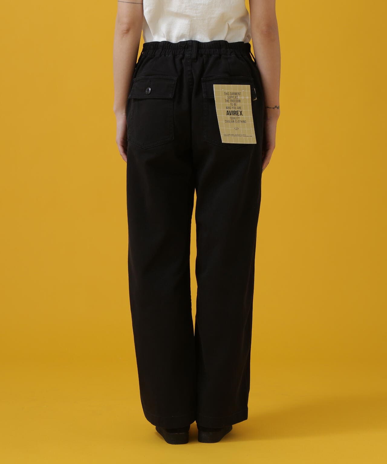 BAKER SEMI STRAIGHT PANTS/ ベイカーセミストレートパンツ