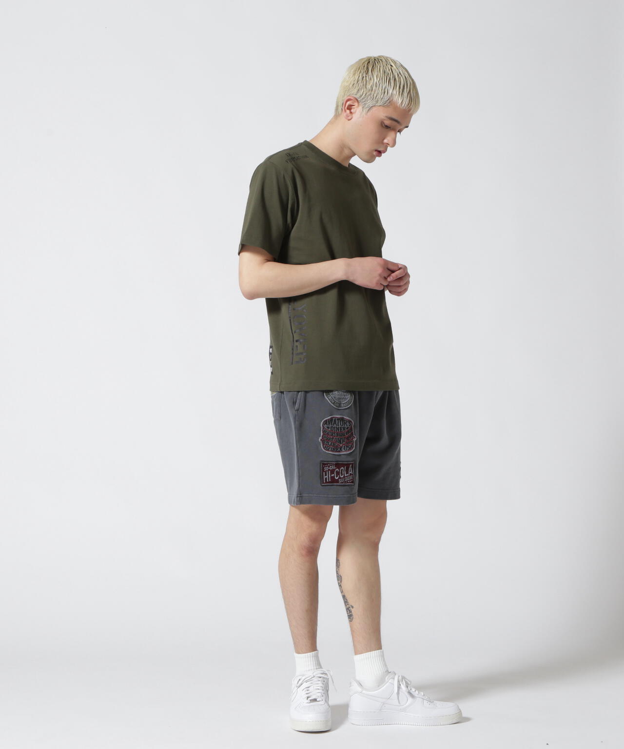 EAST COAST FADEWASH SHORTS / イーストコースト フェイドウォッシュ ショーツ