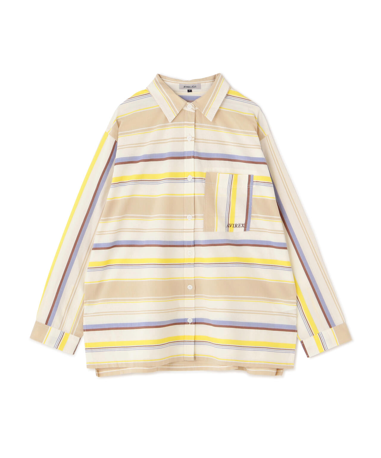 YARN-DYED MULTI BORDER SHIRT/ ヤーンダイ マルチボーダーシャツ
