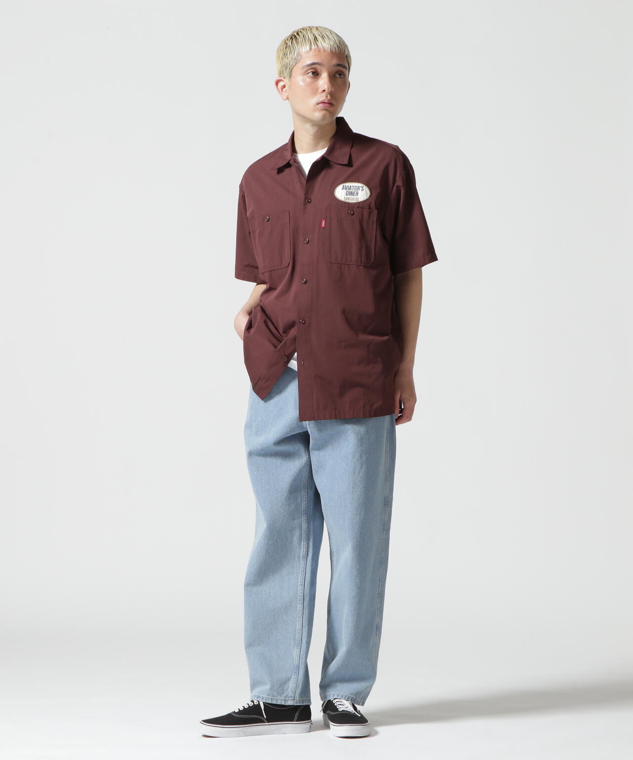 SHORTSLEEVE WORK SHIRT DINER / ワークシャツ ダイナー