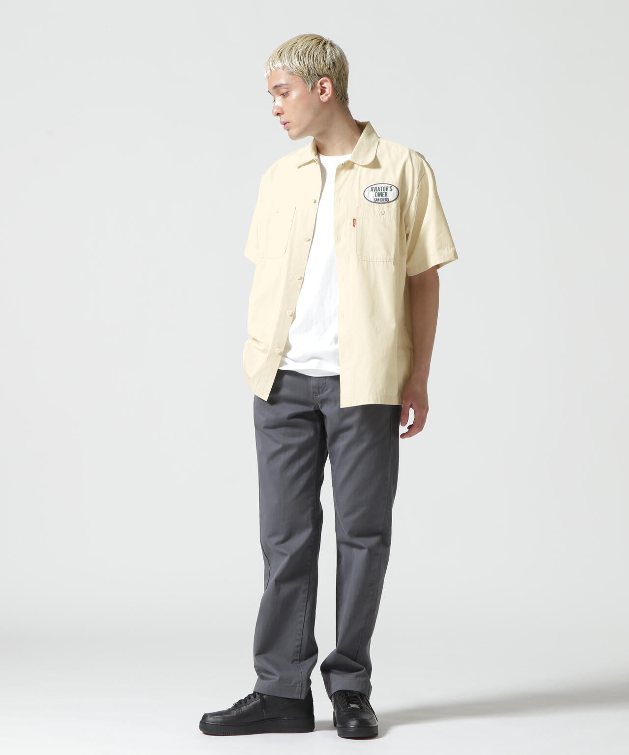 SHORTSLEEVE WORK SHIRT DINER / ワークシャツ ダイナー