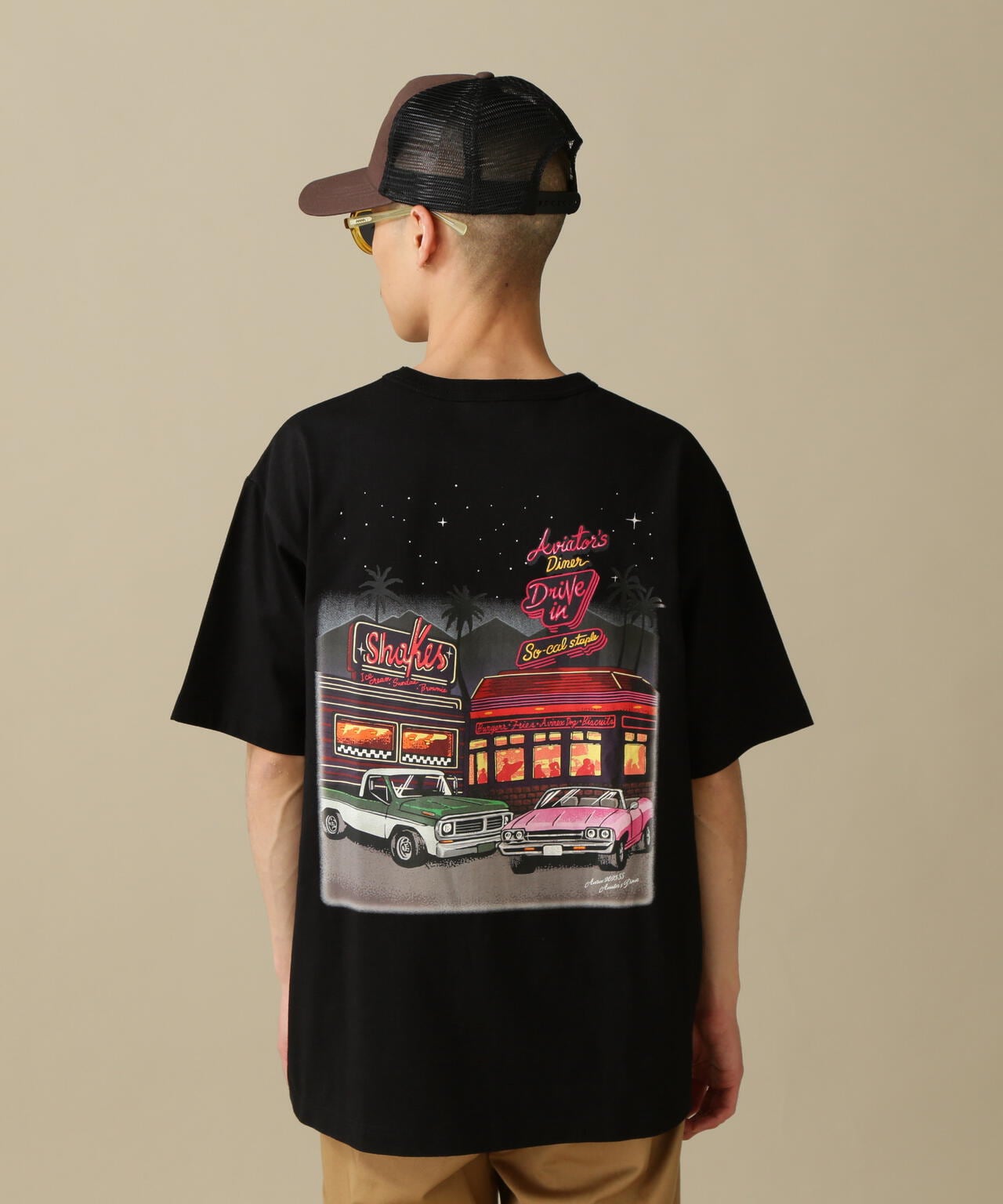 WEST COAST SHORT SLEEVE T-SHIRT DINER/Tシャツ/ウエストコースト