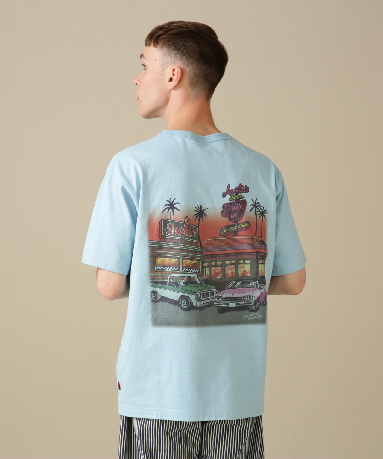 WEST COAST SHORT SLEEVE T-SHIRT DINER/Tシャツ/ウエストコースト