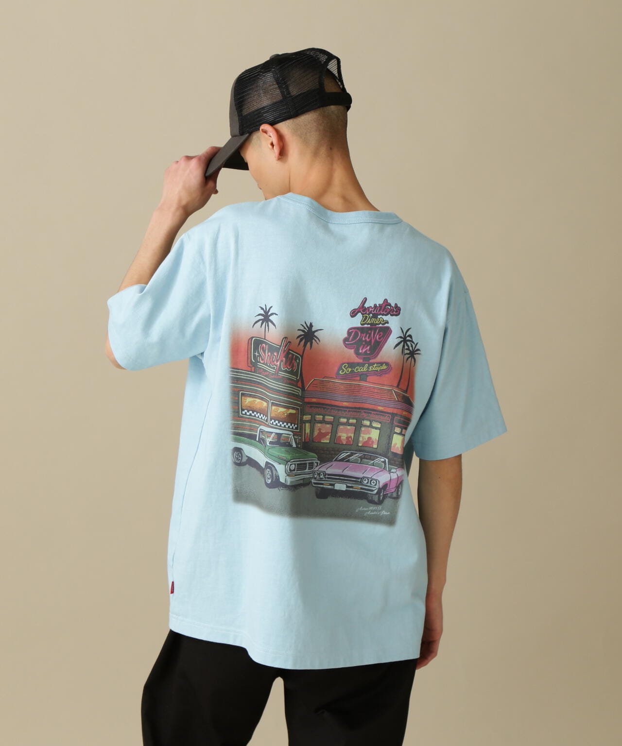 WEST COAST SHORT SLEEVE T-SHIRT DINER/Tシャツ/ウエストコースト