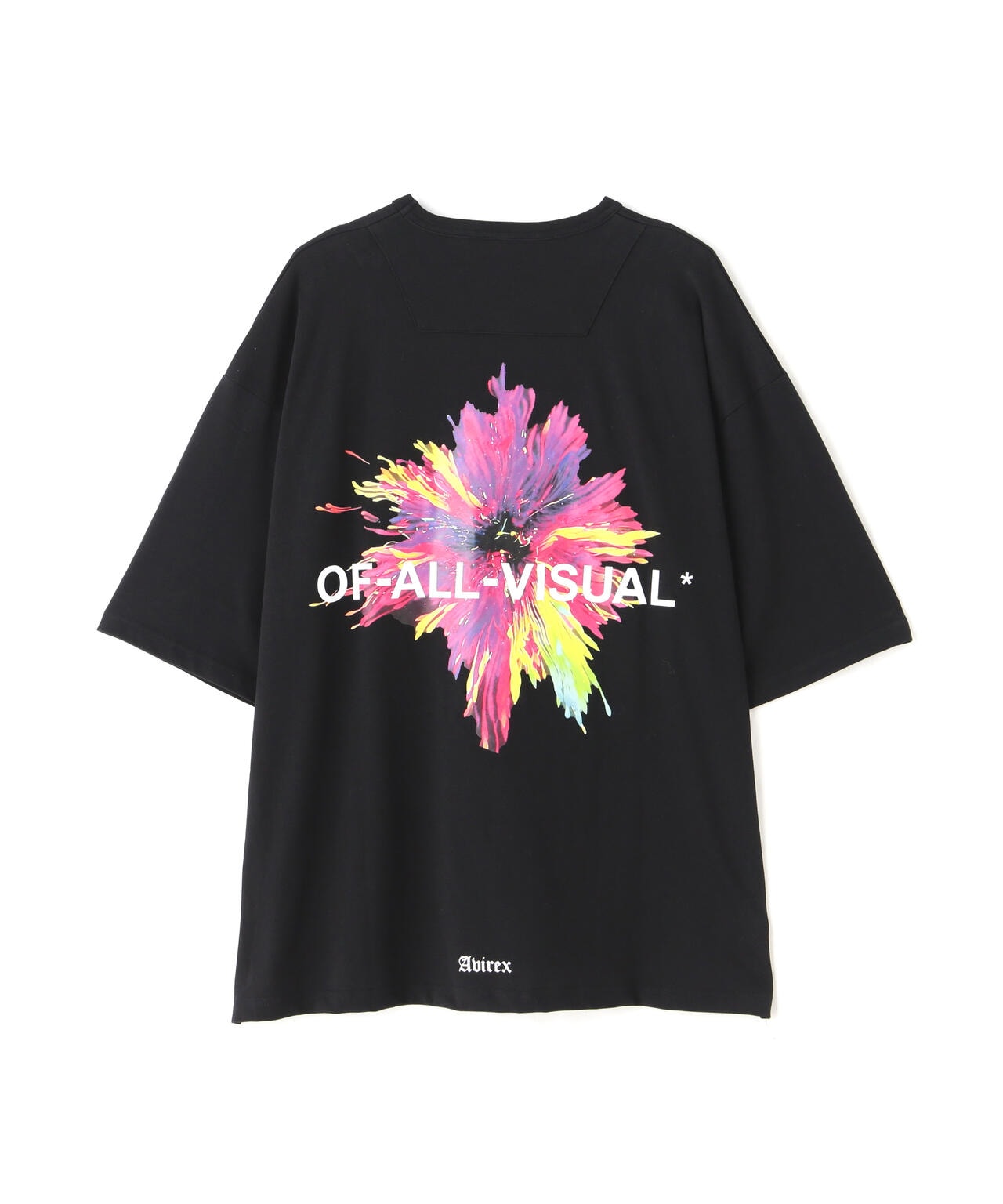 【直営店限定】《AVIREX × A4A》SPLASH PAINT SHORT SLEEVE T-SHIRT / スプラッシュペイント T