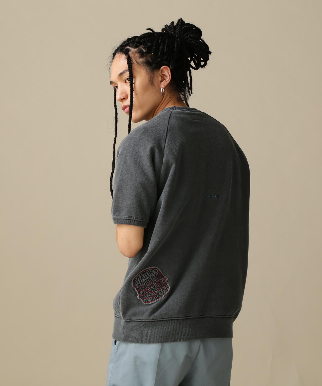 WEST COAST FADE WASH S/S SWEAT / ウエスト コースト フェイドウォッシュ 半袖 スウェット