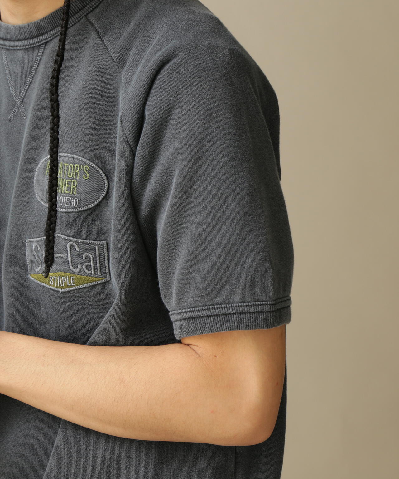 WEST COAST FADE WASH S/S SWEAT / ウエスト コースト フェイドウォッシュ 半袖 スウェット
