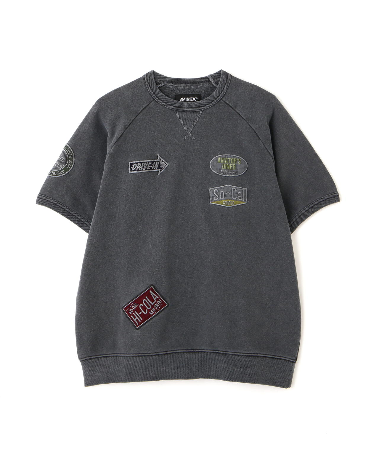 WEST COAST FADE WASH S/S SWEAT / ウエスト コースト フェイドウォッシュ 半袖 スウェット