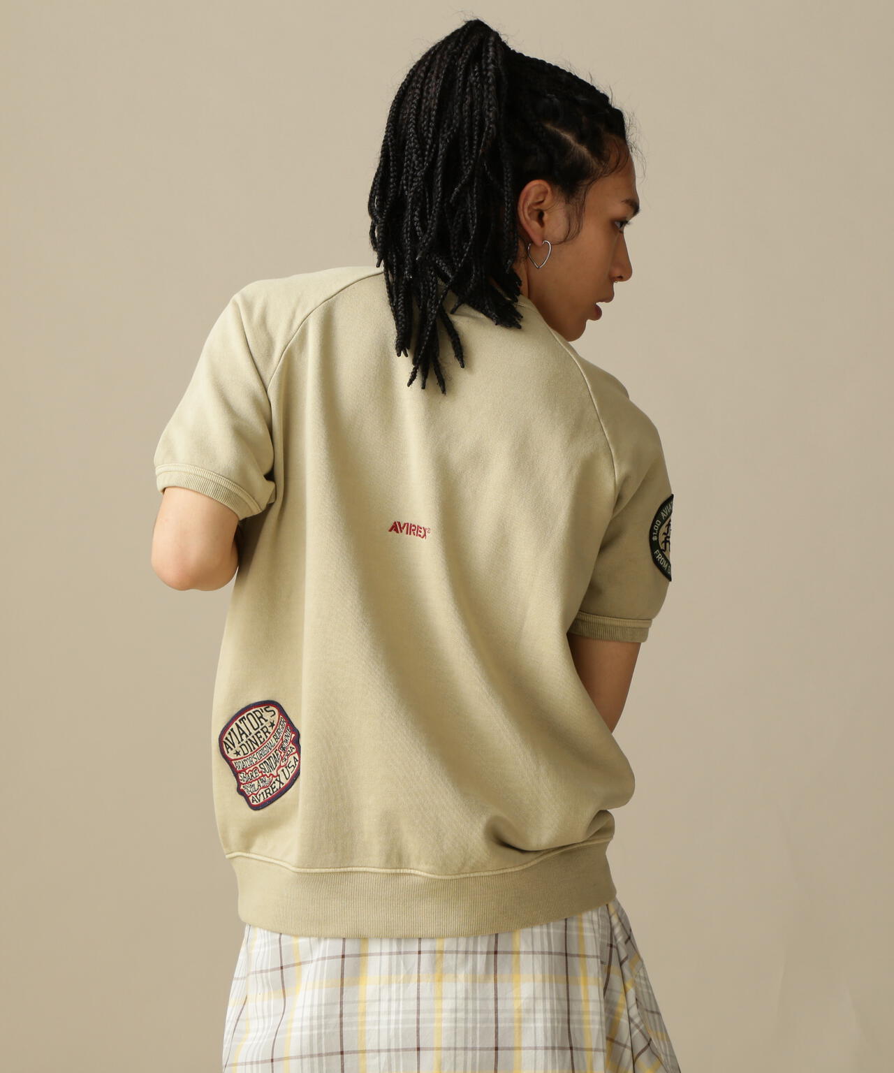WEST COAST FADE WASH S/S SWEAT / ウエスト コースト フェイドウォッシュ 半袖 スウェット