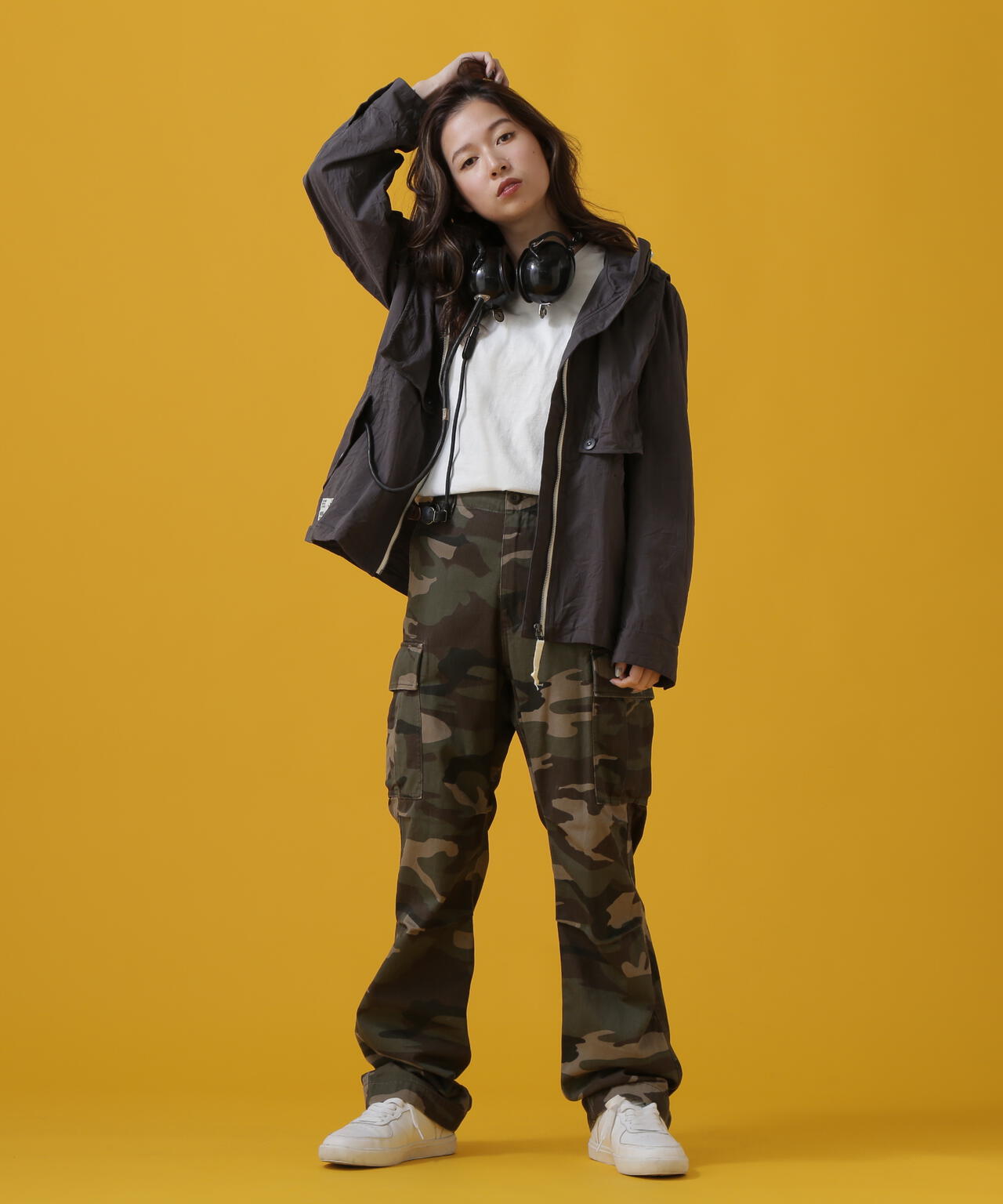 Stone  ネイビー マウンテンパーカー アーカイブ XL Eddie Bauer（エディーバウアー）の「ライト マウンテンパーカー