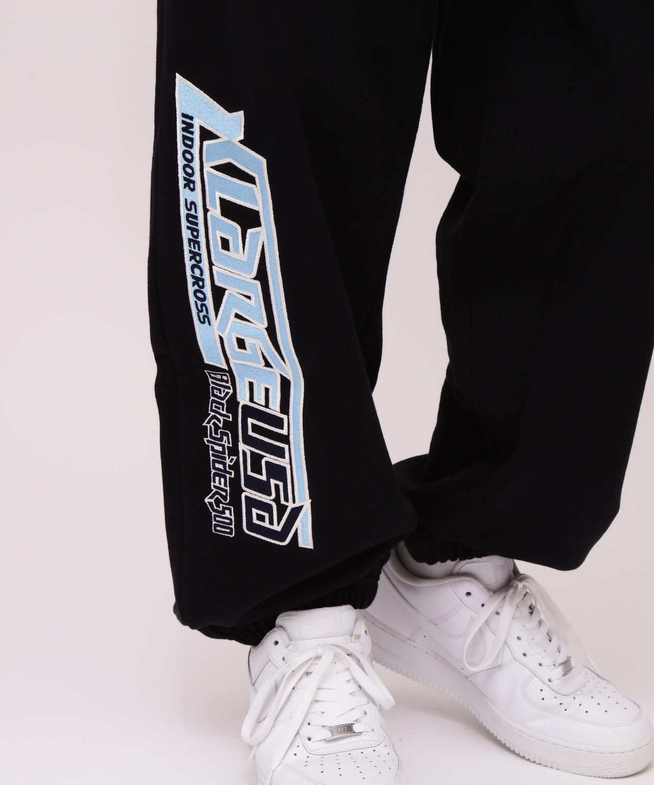 AVIREX × XLARGE》SWEAT PANTS BLACK SPIDER / スウェットパンツ