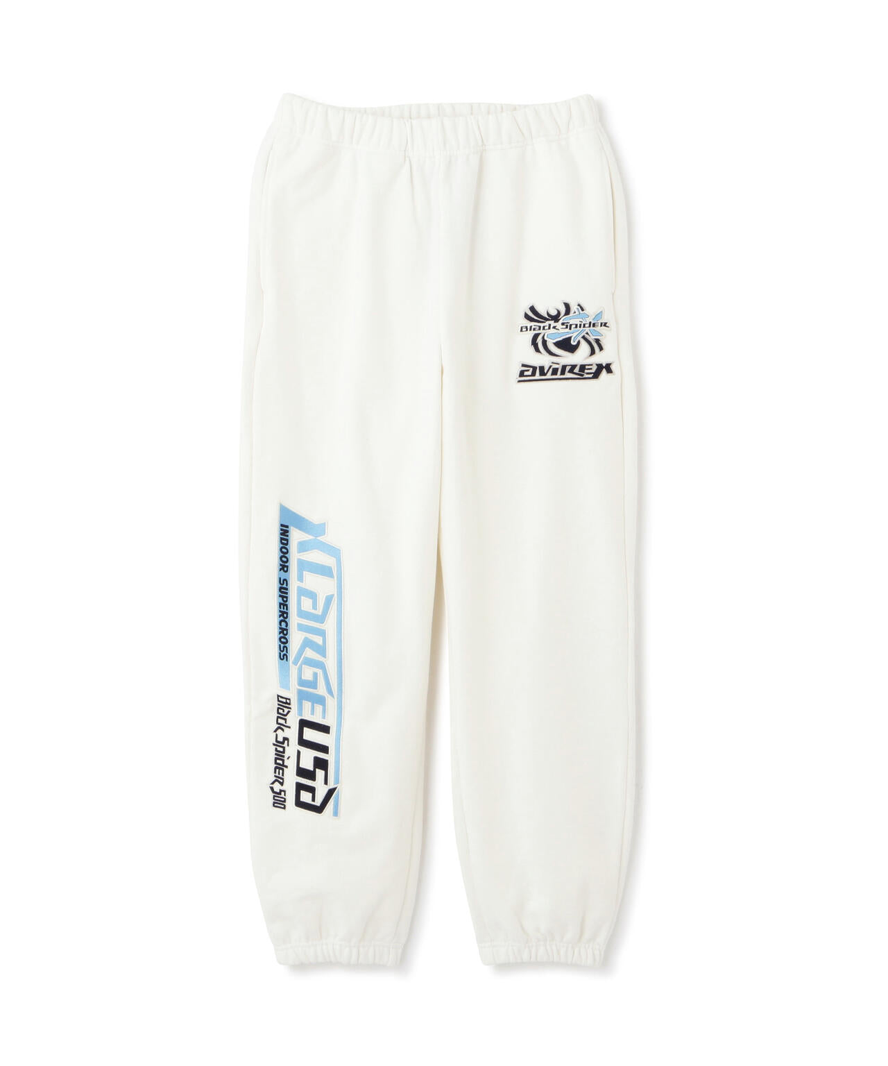 AVIREX × XLARGE》SWEAT PANTS BLACK SPIDER / スウェットパンツ