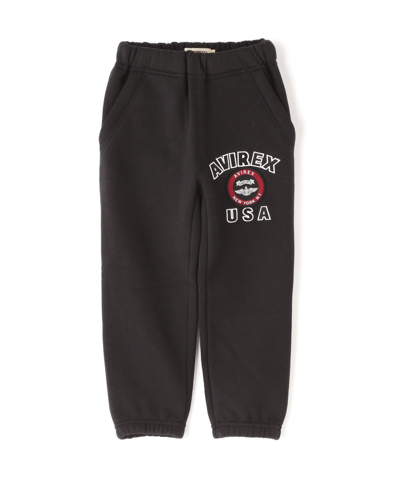 《KIDS / キッズ》 VARSITY LOGO SWEAT PANTS / ヴァーシティ ロゴ スウェット パンツ / AVIREX /