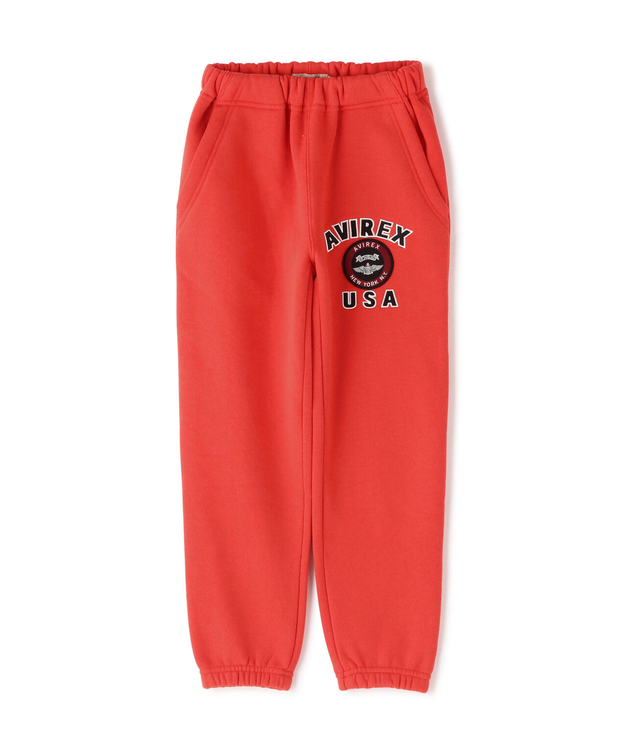 《KIDS / キッズ》 VARSITY LOGO SWEAT PANTS / ヴァーシティ ロゴ スウェット パンツ / AVIREX /