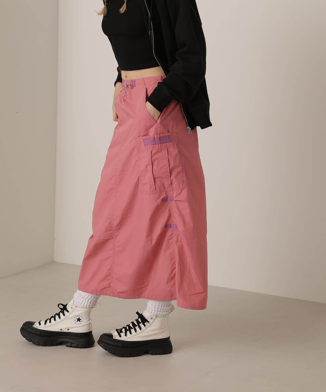 Avirex スカート MILITARY DETACHABLE BIG POCKET SKIRT/ミリタリー