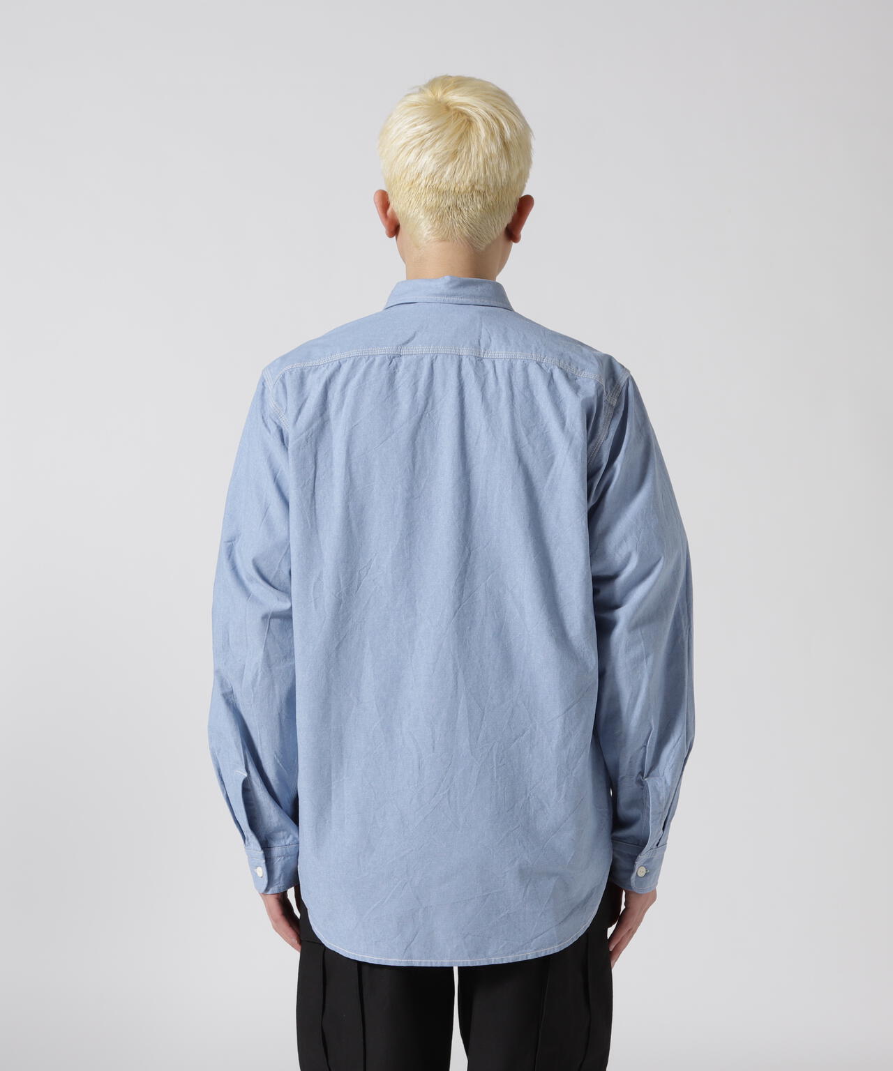 DAILY/デイリー》BASIC CHAMBRAY LONG SLEEVE SHIRT / 長袖 ベーシック