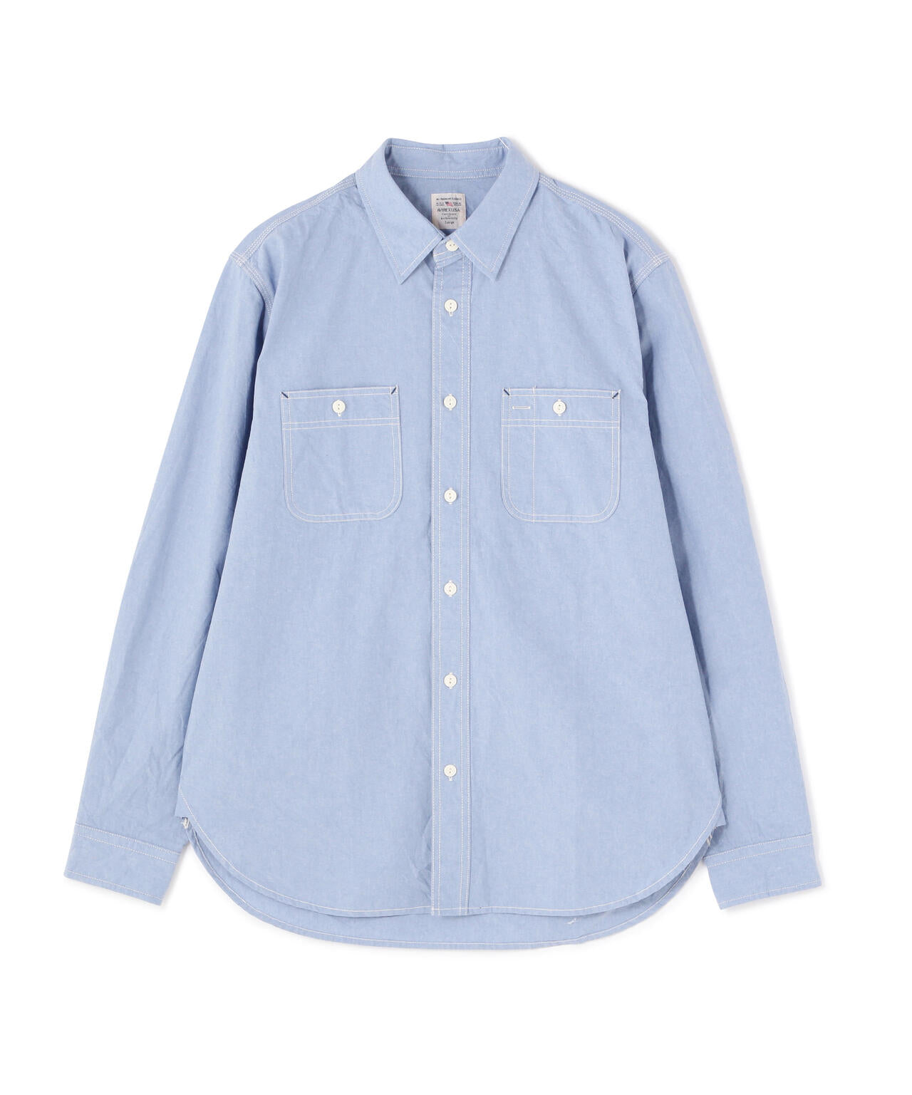 DAILY/デイリー》BASIC CHAMBRAY LONG SLEEVE SHIRT / 長袖 ベーシック