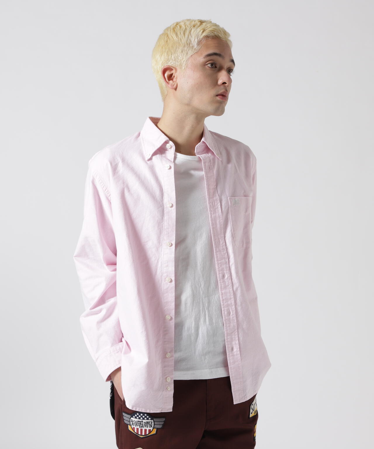 DAILY/デイリー》BASIC OXFORD LONG SLEEVE B.D. SHIRT / 長袖