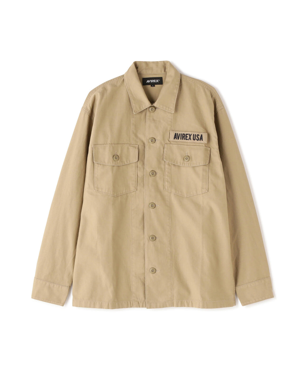 LONG SLEEVE FATIGUE SHIRT / 長袖 ファティーグ シャツ / AVIREX 