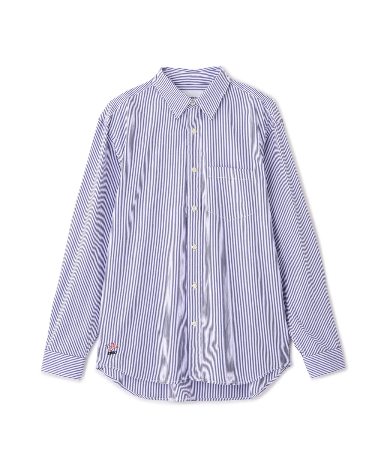 BASIC BROAD L/S SHIRT / ベーシック ブロード 長袖 シャツ | AVIREX