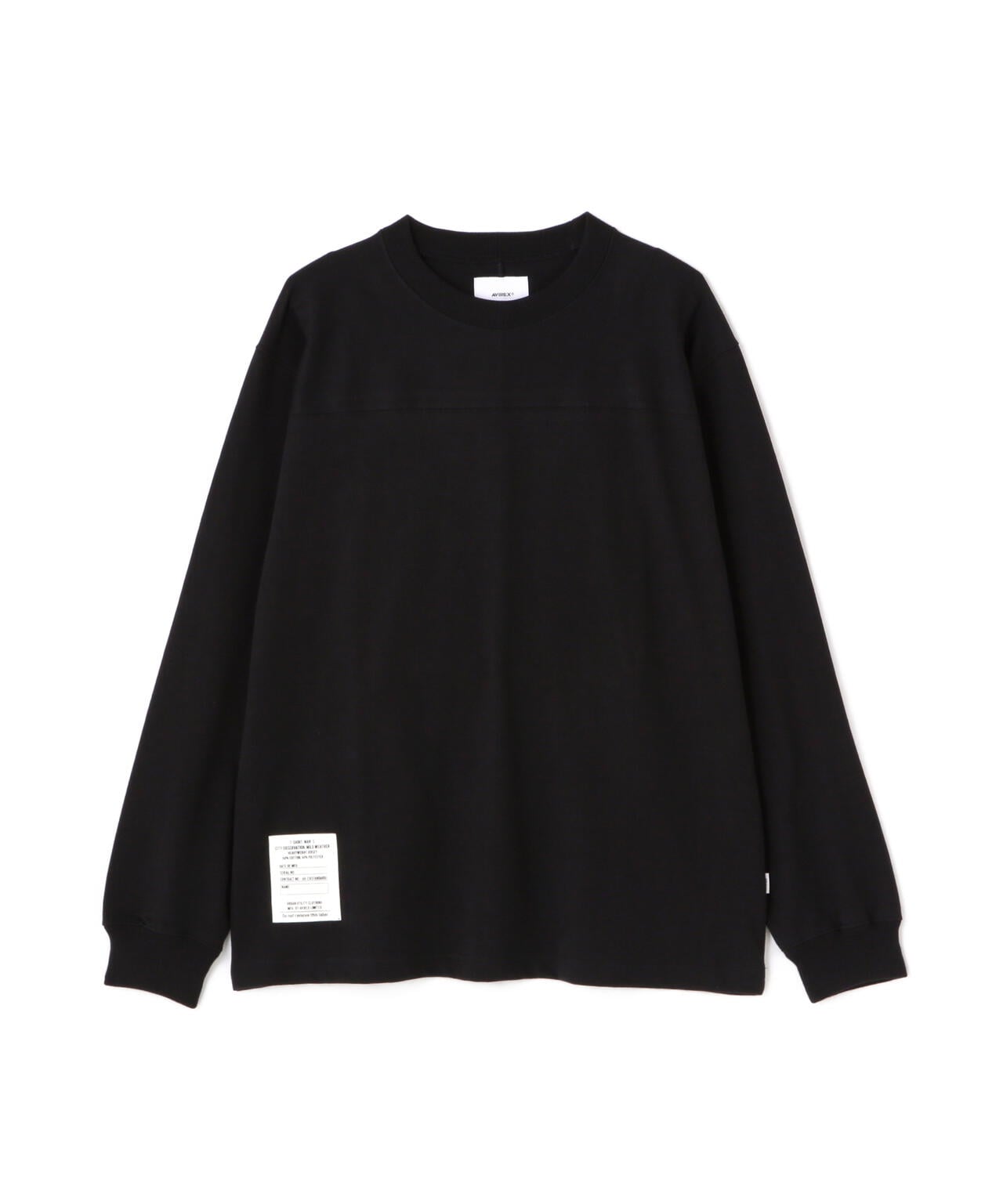 BASIC HEAVYWEIGHT L/S FOOTBALL T-SHIRT / ベーシック ヘビーウェイト 長袖 フットボール Tシャツ