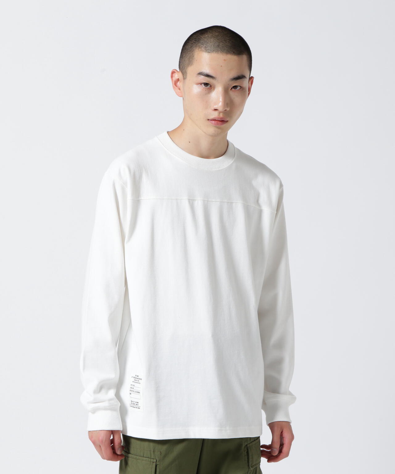 BASIC HEAVYWEIGHT L/S FOOTBALL T-SHIRT / ベーシック ヘビーウェイト 長袖 フットボール Tシャツ