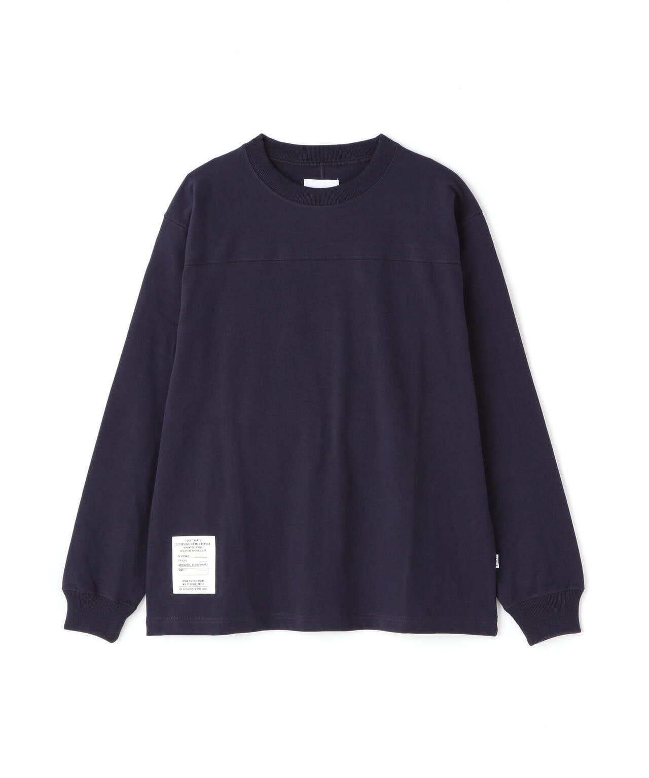 BASIC HEAVYWEIGHT L/S FOOTBALL T-SHIRT / ベーシック ヘビーウェイト 長袖 フットボール Tシャツ