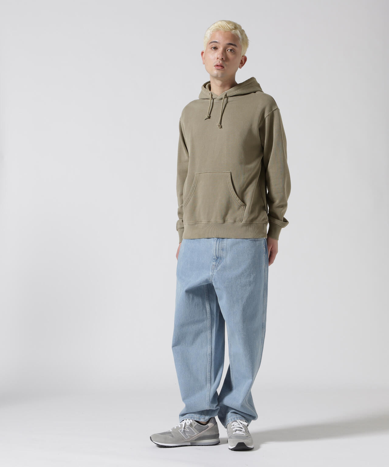 DAILY/デイリー》FADE WASH PULL OVER PARKA / フェード ウォッシュ