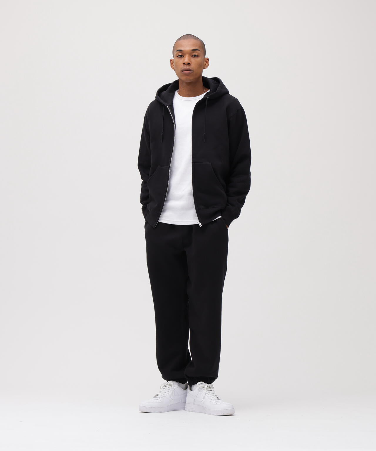 DAILY/デイリー》ZIP UP SWEAT PARKA / ジップアップ スウェット