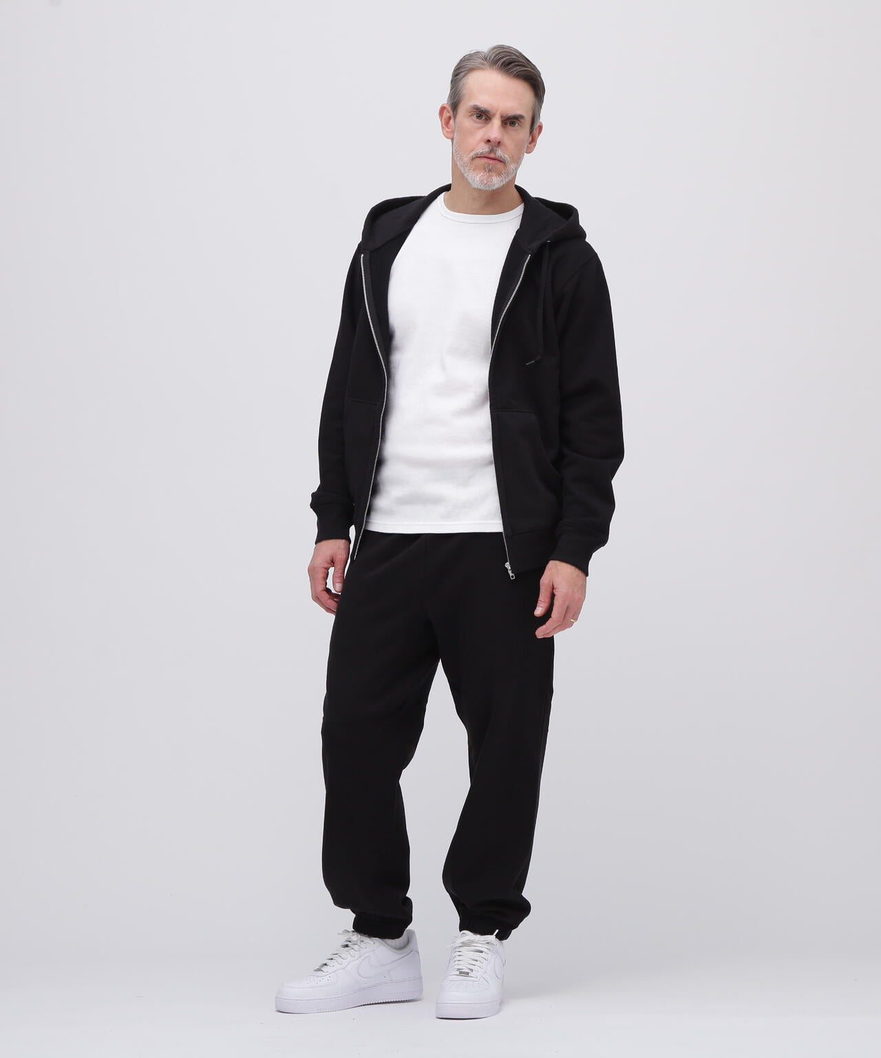 【The】201710 Sweat Zip up Hoodieジップアップスウェットパーカー メンズ パーカー 日本製 上質 THE (ザ) Sweat Zip up Hoodie ジッパー