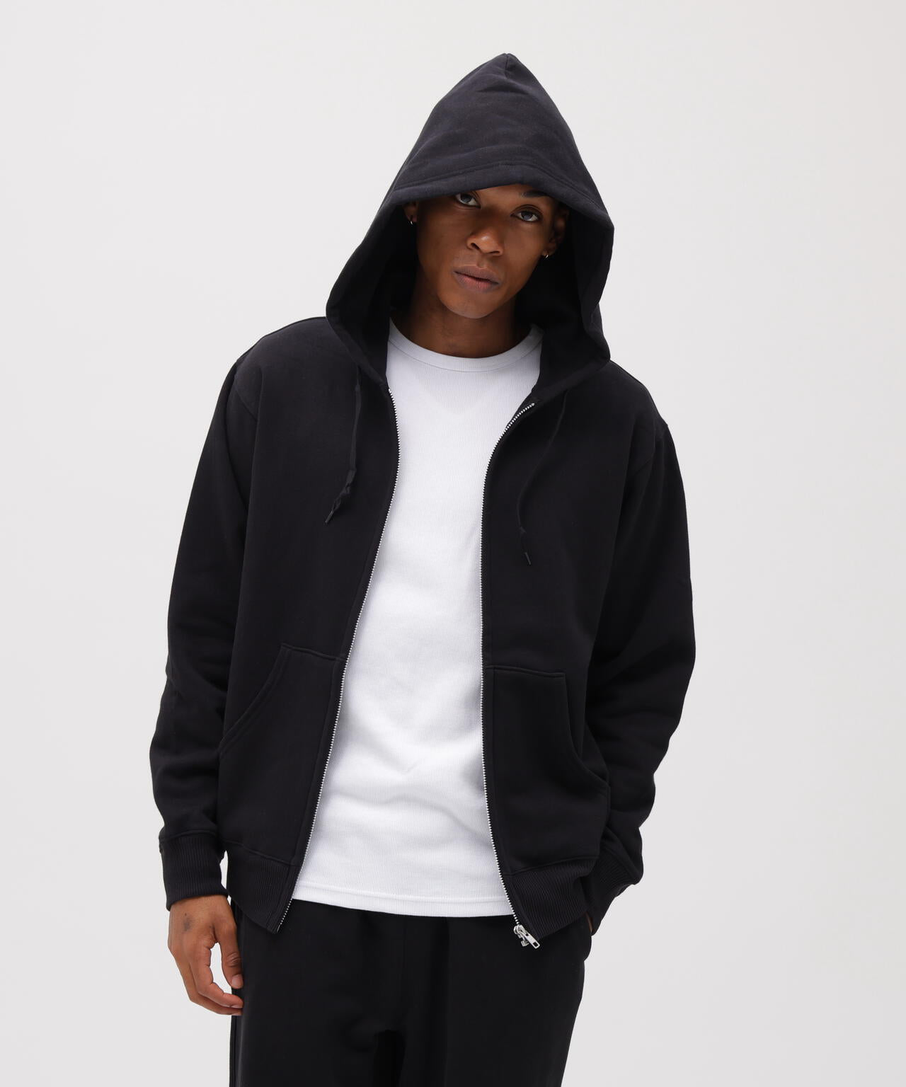DAILY/デイリー》ZIP UP SWEAT PARKA / ジップアップ スウェット