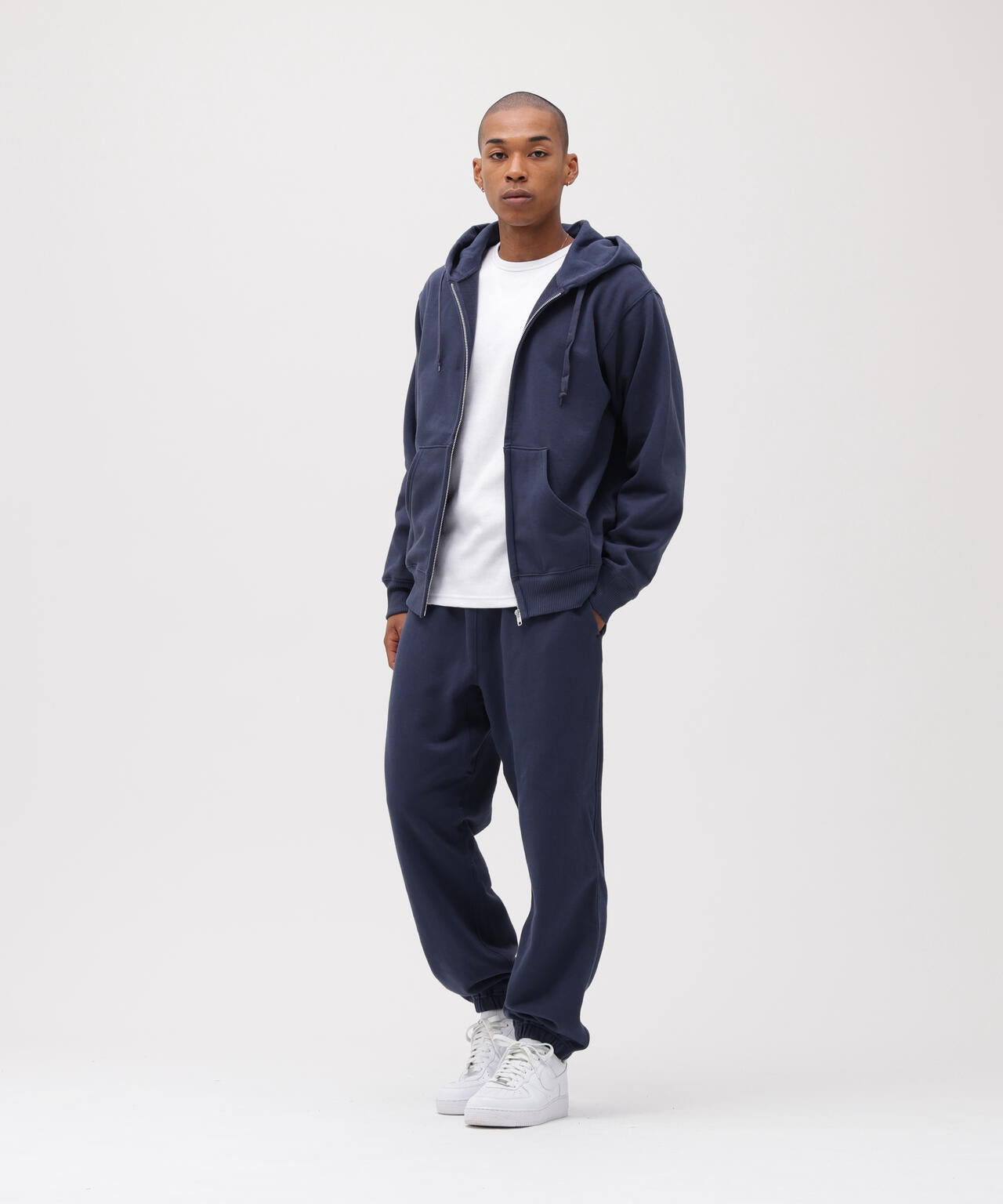 DAILY/デイリー》ZIP UP SWEAT PARKA / ジップアップ スウェット