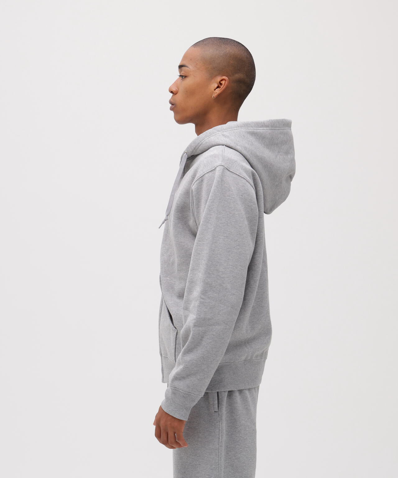 DAILY/デイリー》ZIP UP SWEAT PARKA / ジップアップ スウェット