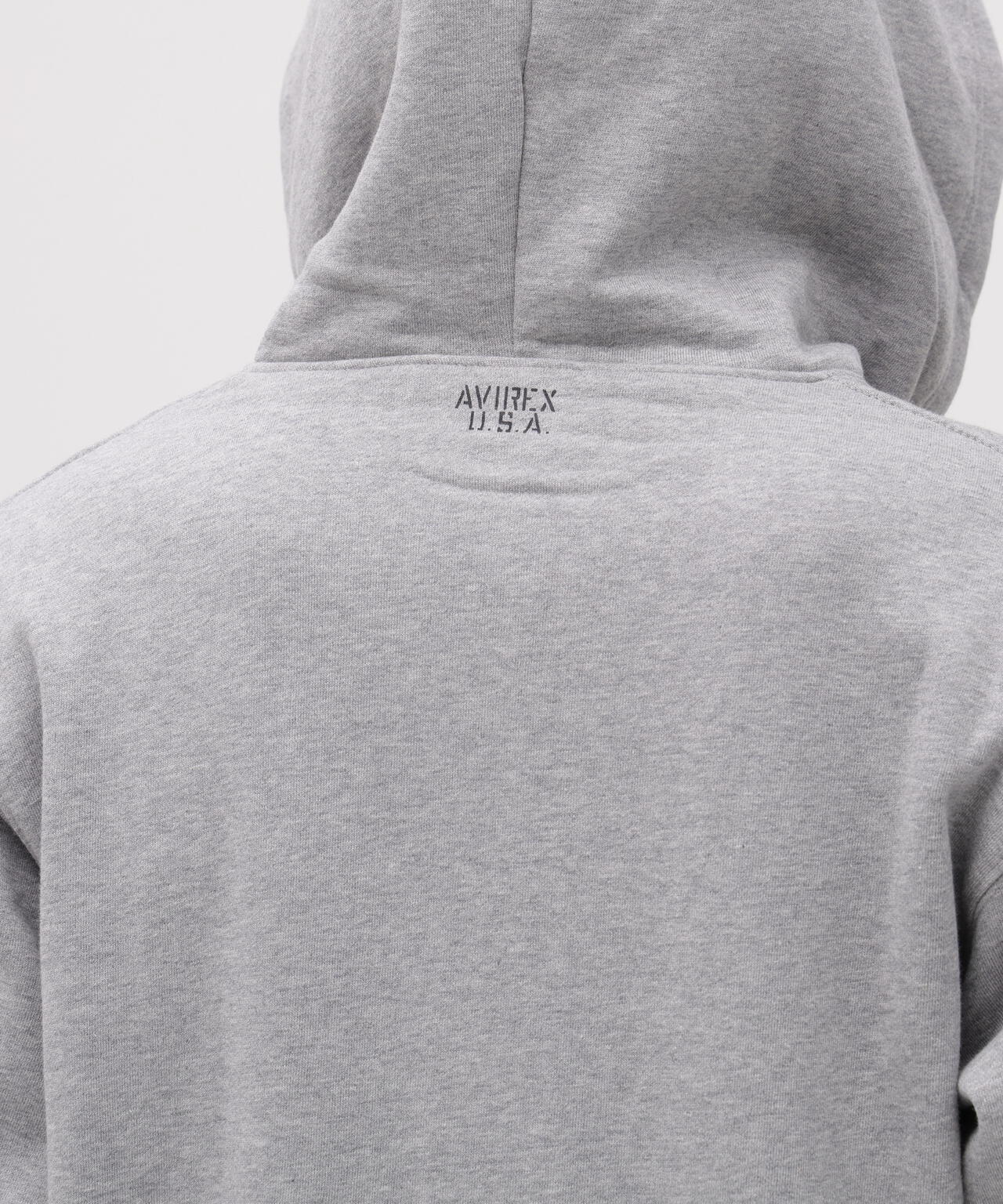 《DAILY/デイリー》ZIP UP SWEAT PARKA / ジップアップ スウェット パーカー / AVIREX /アヴィレックス