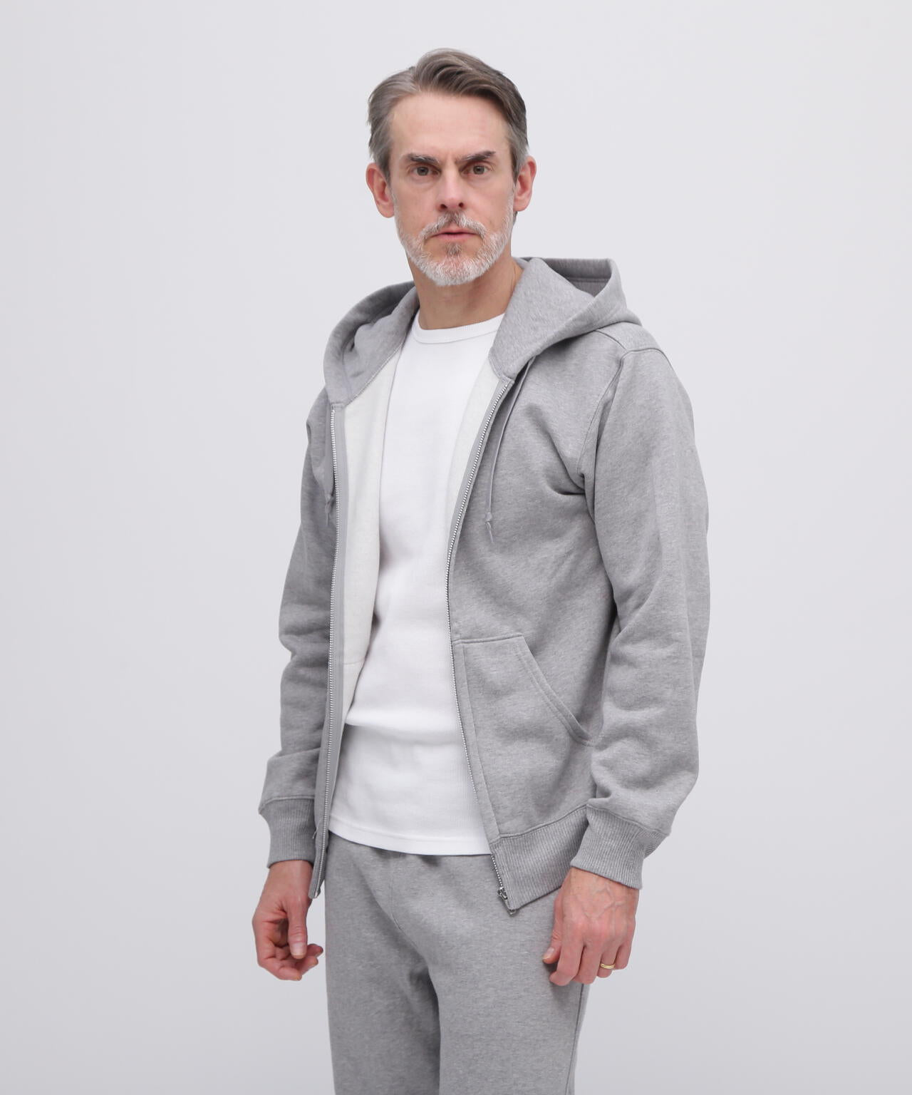 《DAILY/デイリー》ZIP UP SWEAT PARKA / ジップアップ スウェット パーカー / AVIREX /アヴィレックス