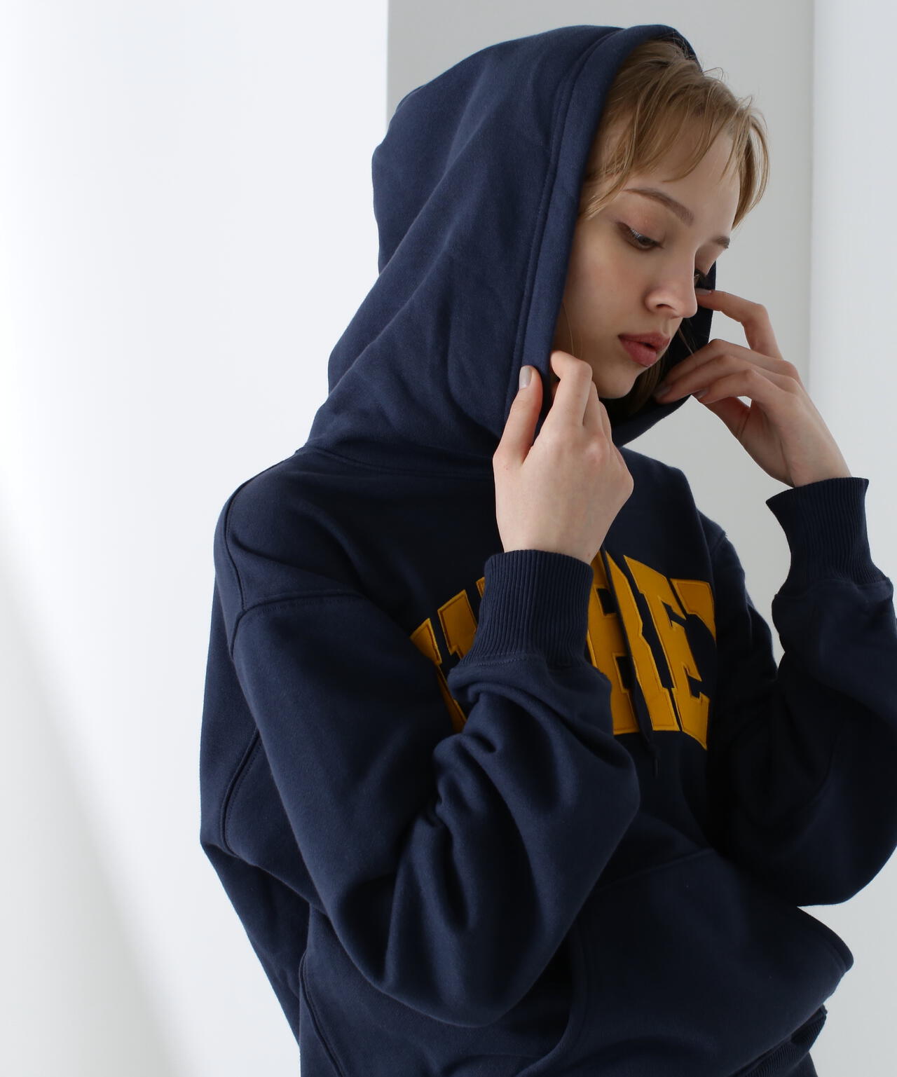 DAILY/デイリー》PULLOVER SWEAT PARKA LOGO / プルオーバー